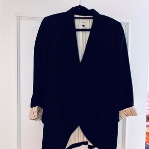 Phillipe Dubuc (MTL) Long Riding Jacket Wool VTG 90s Pockets (10) #aura